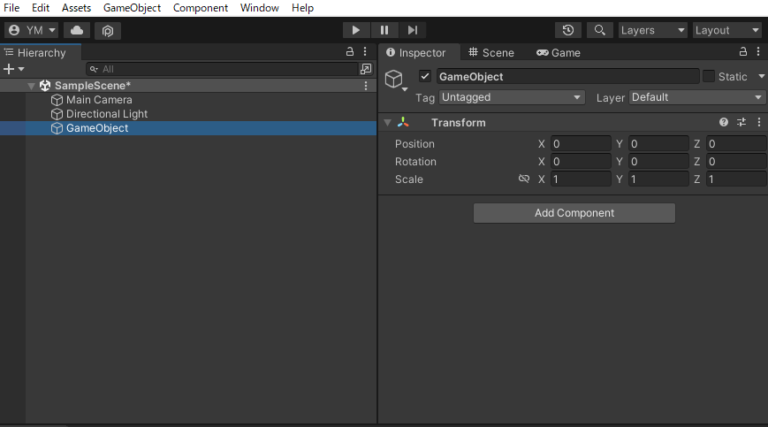Create Emptyって何者で何に使うの？ | Unity スクリプト備忘録